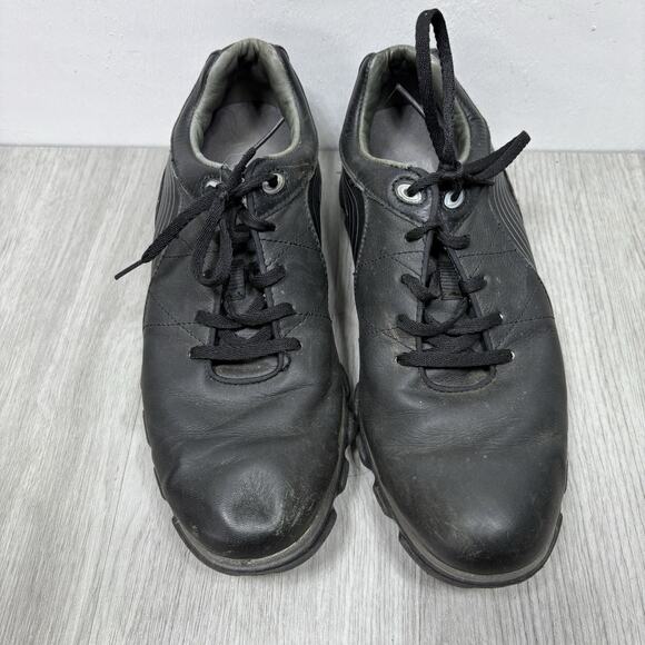 FootJoy Men's Pro SL Golf Shoes Spikeless Black 53273 Size 8.5 M Used - Picture 3 of 11